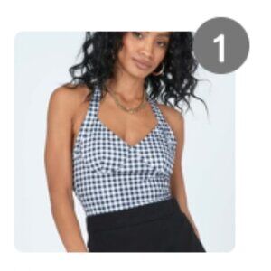 Princess Polly Gingham bodysuit